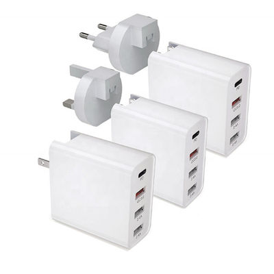 Над типом переходником USB предохранения от напряжения тока стены QC 3,0 PD 48W США c